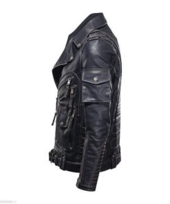 Heavy duty leather jacket