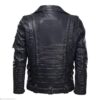Heavy duty leather jacket - Side View