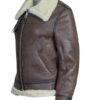 Women's Sheepskin B-3 Bomber Jacket - Product View