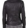 Lambskin Clean Collared Jacket - Side View