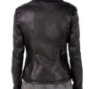 Lightweight Cowhide Cafe Racer Jacket - Product View