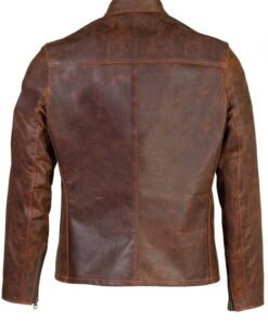 Brown Leather Jacket Mens