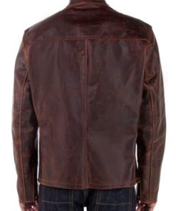 Brown Leather Jacket Mens