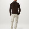 Brown drover jacket - Side View