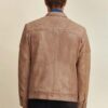 Mason Quilted Leather Jacket - Side View