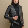 LADIES PERFORMANCE STYLE W SNAP DOWN LAPEL - Product View