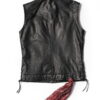 Piston Leather vest - Side View