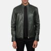 Ionic Leather Jacket - Product View