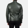 Ionic Leather Jacket - Back View