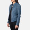 Kelsee Leather Biker Jacket - Product View