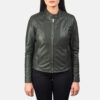 Kelsee Leather Biker Jacket - Product View