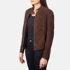 Kelsee Leather Biker Jacket - Product View