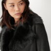 Black belstaff women lila coat - Product View