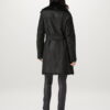 Black belstaff women lila coat - Side View