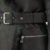 Black belstaff women lila coat - Back View