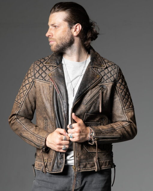 Maverick Voyager Fur Leather Jacket