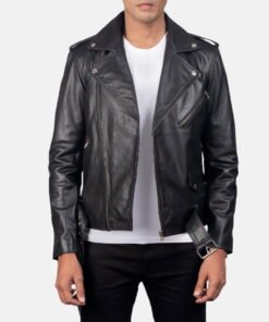 Biker Leather Jacket Men