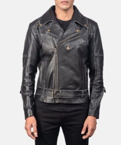 Vincent Leather Biker Jacket