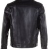 horsehide mechanic's jacket - Side View