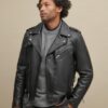 Finn Leather Rider Jacket - Product View