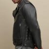 Finn Leather Rider Jacket - Product View