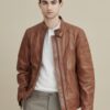 sheep leather jacket - Product View