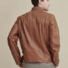 sheep leather jacket - Side View