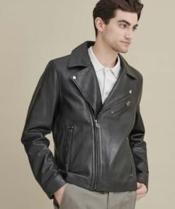 Charlie Leather Moto Jacket