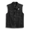 Harley Davidson Men’s 3-in-1 Denim Riding Biker Vest - Product View