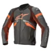 ALPINESTAR MISSILE IGNITION V2 LEATHER JACKET - Front View