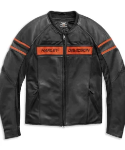 Harley Davidson Mens Brawler Leather Jacket