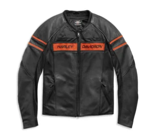 Harley Davidson Mens Brawler Leather Jacket