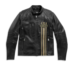 Harley Davidson Men's Triple Vent Passing Link II Leather Jacket