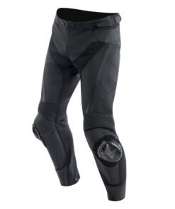 DAINESE DELTA 4 S/T LEATHER PANTS BLACK