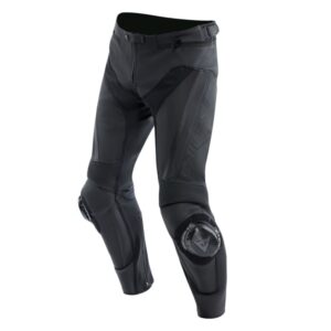 DAINESE DELTA 4 S/T LEATHER PANTS BLACK
