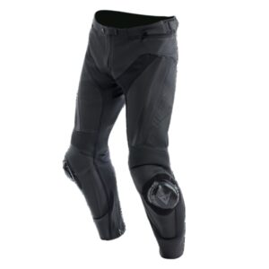 DAINESE DELTA 4 PERF. LEATHER PANTS BLACK