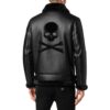 PHILIPP PLEIN ECO SHEARLING JACKET - Side View