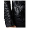 PHILIPP PLEIN LEATHER BIKER SLIM FIT LUXURY JACKET