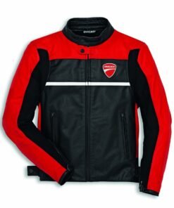 Ducati Dainese Company C2 Leather Jacket Red