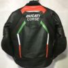 DUCATI CORSE C3 MOTORCYCLE LEATHER JACKET BLACK - Product View
