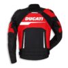 DUCATI MOTORBIKE LEATHER JACKET - Side View