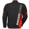 DUCATI CORSE C6 MOTORCYCLE LEATHER JACKET - Side View