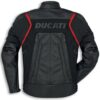 DUCATI CORSE C1 MOTORCYCLE LEATHER JACKET - Side View