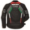 DUCATI MEN'S LEATHER MOTORCYCLE JACKET CORSE C3 - Side View