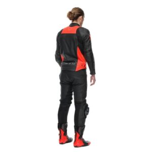 DAINESE DELTA 4 PERF. LEATHER PANTS BLACK