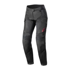 Black ALPINESTARS STELLA ANDES AIR DRYSTAR PANTS - Front View