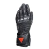 Black Dainese Druid 4 Leather Gloves - Side View