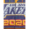 X Lakers 2020 Bomber Jacket Purple Los Angeles Lakers NBA Champions 2020 City Of Angeles Basket Ball Leather Jacket