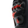 DAINESE DRUID 3 LEATHER GLOVES BLACK & RED - Product View