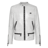 PHILIPP PLEIN PYTHON LEATHER MOTO JACKET LUXURY - Product View